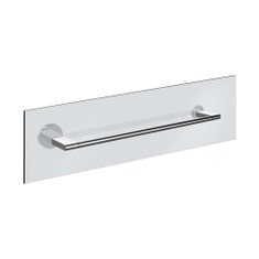 Immagine di Gessi ACCESSORIES maniglia e portasalvietta per vetro 45 cm, finitura cromo 66513#031