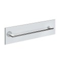 Immagine di Gessi ACCESSORIES maniglia e portasalvietta per vetro 60 cm, finitura cromo 66515#031