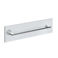 Immagine di Gessi ACCESSORIES maniglia e portasalvietta per vetro 60 cm, finitura cromo 66515#031