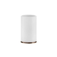 Immagine di Gessi ACCESSORIES porta bicchiere d'appoggio colore bianco, finitura copper brushed PVD 58531#708