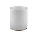 Immagine di Gessi ACCESSORIES gettacarta colore bianco, finitura finox brushed nickel 45590#149