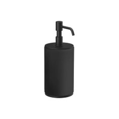 Immagine di Gessi ACCESSORIES dispenser sapone d'appoggio colore nero, colore nero finitura opaco 66438#299