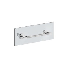Immagine di Gessi ACCESSORIES maniglia e porta salvietta L.30 cm per vetro, finitura cromo 63724#031