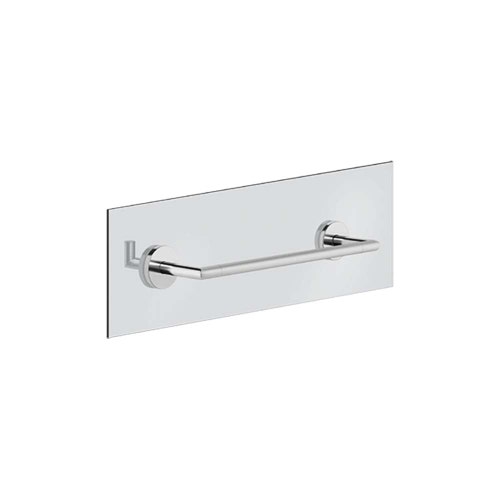 Immagine di Gessi ACCESSORIES maniglia e porta salvietta L.30 cm per vetro, finitura cromo 63724#031