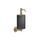 Gessi ACCESSORIES dispenser sapone a parete colore nero, finitura warm bronze brushed PVD 63614#726