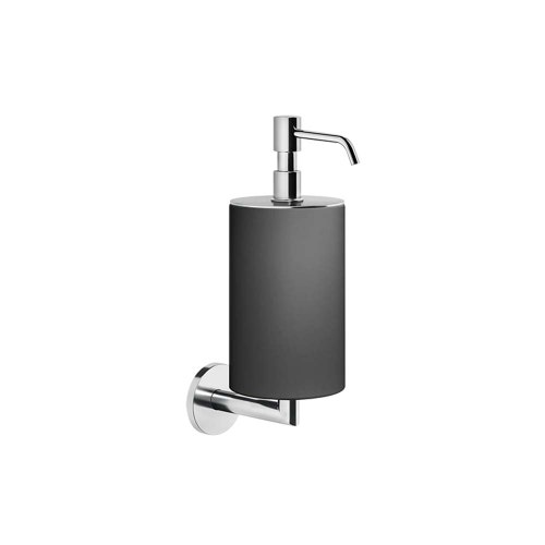 Immagine di Gessi ACCESSORIES dispenser sapone a parete colore nero, finitura cromo 63614#031