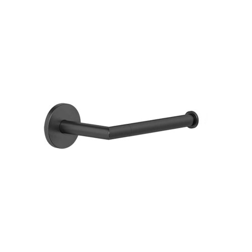 Immagine di Gessi ACCESSORIES porta rotolo a parete, colore nero finitura opaco 63655#299