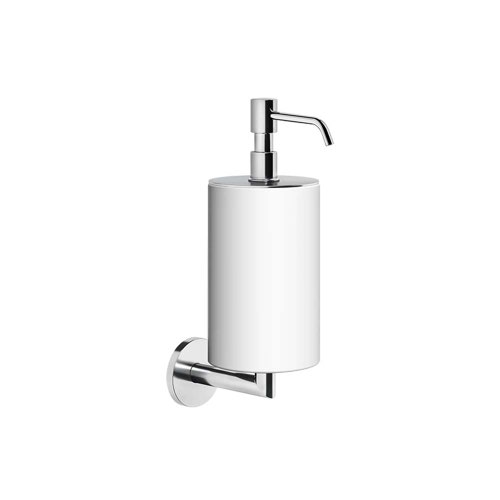 Immagine di Gessi ACCESSORIES dispenser sapone a parete colore bianco, finitura cromo 63613#031