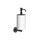 Gessi ACCESSORIES dispenser sapone a parete colore bianco, colore nero finitura opaco 63613#299