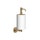 Gessi ACCESSORIES dispenser sapone a parete colore bianco, finitura warm bronze brushed PVD 63613#726
