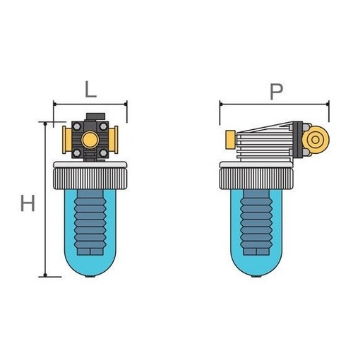 Immagine di BWT Cillit IMMUNO 152 FG-2 dosatore polifosfati, senza By-pass 012015