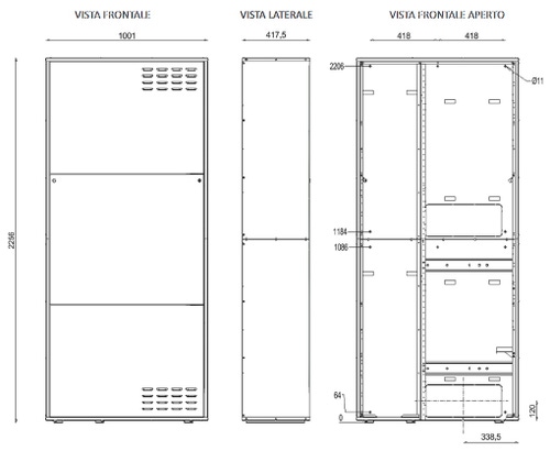 Immagine di Haier Sistema con armadio autoportante colore RAL 9016 con accumulo ACS da 200 litri per monoblocco R32 seconda generazione AIW-BIG-AUT-M-R32