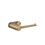 Immagine di Gessi 316 ACCESSORI portarotolo a muro orizzontale/verticale, finitura warm bronze brushed PVD 54749#726