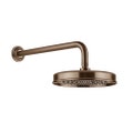 Immagine di Gessi VENTI20 soffione a parete orientabile Ø 23 cm, finitura copper brushed PVD 65148#708