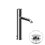 Immagine di Gessi HABITO miscelatore lavabo H.26.7 cm, con piletta Stop&Go, con flessibili di collegamento, finitura cromo 70005#031