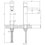 Immagine di Gessi HABITO miscelatore lavabo H.26.7 cm, senza scarico, con flessibili di collegamento, finitura cromo 70006#031
