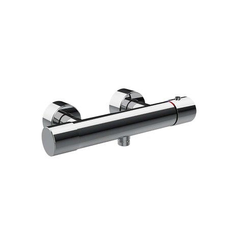 Immagine di Gessi HABITO miscelatore termostatico esterno doccia, finitura cromo 70033#031