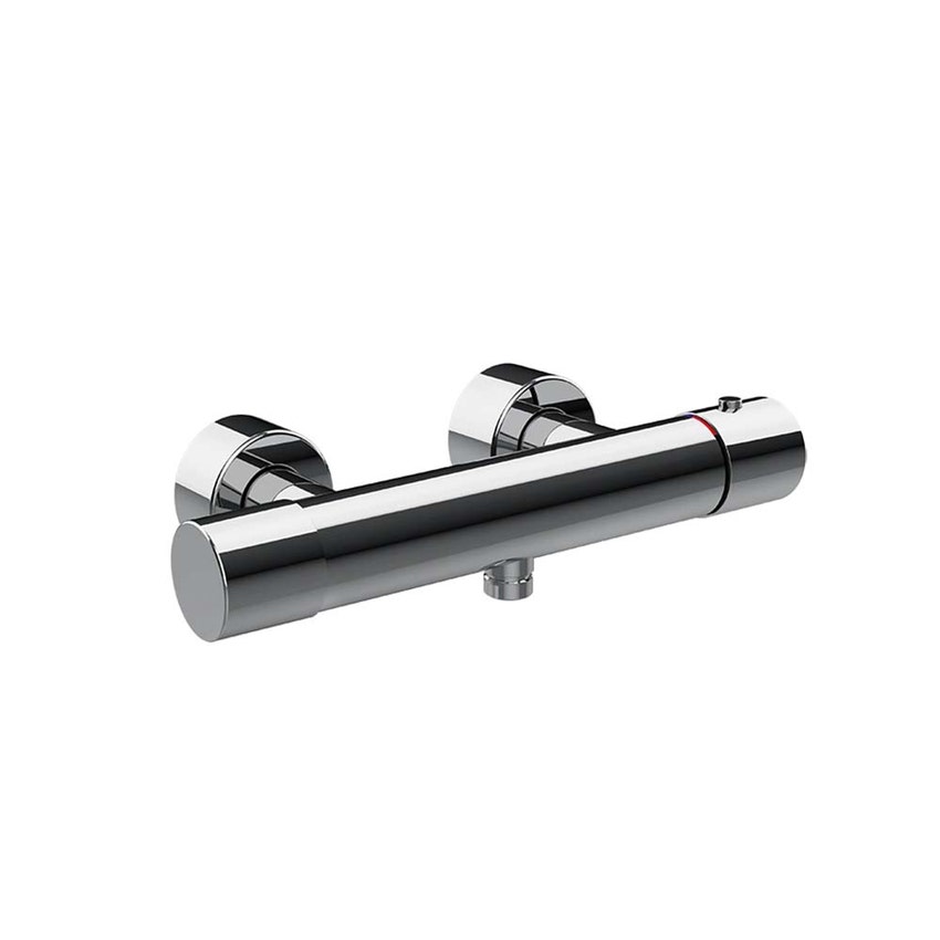 Immagine di Gessi HABITO miscelatore termostatico esterno doccia, finitura cromo 70033#031