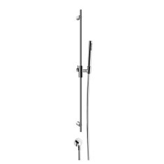 Immagine di Gessi SHOWER asta saliscendi con presa acqua, doccetta anticalcare e flessibile 1,50 m. finitura cromo 70042#031