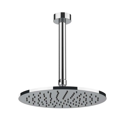 Immagine di Gessi SHOWER soffione a soffitto orientabile, braccio altezza personalizzabile, finitura cromo 63350#031