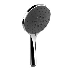 Immagine di Gessi SHOWER doccetta anticalcare tre getti con inserto nero, finitura cromo 14378#031