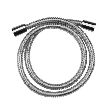 Immagine di Gessi SHOWER flessibile a doppia aggraffatura lunghezza 150 cm con attacco da 1/2" conico, finitura cromo 01724#031