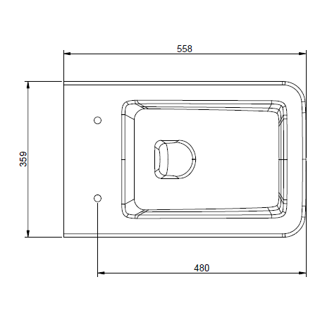 Immagine di Gessi TOTAL LOOK vaso sospeso a parete 6 litri, con sifone integrato, colore bianco finitura lucido 37574#518