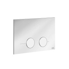 Immagine di Gessi TOTAL LOOK placca di finitura per GEBERIT OMEGA 12, finitura cromo 54615#031