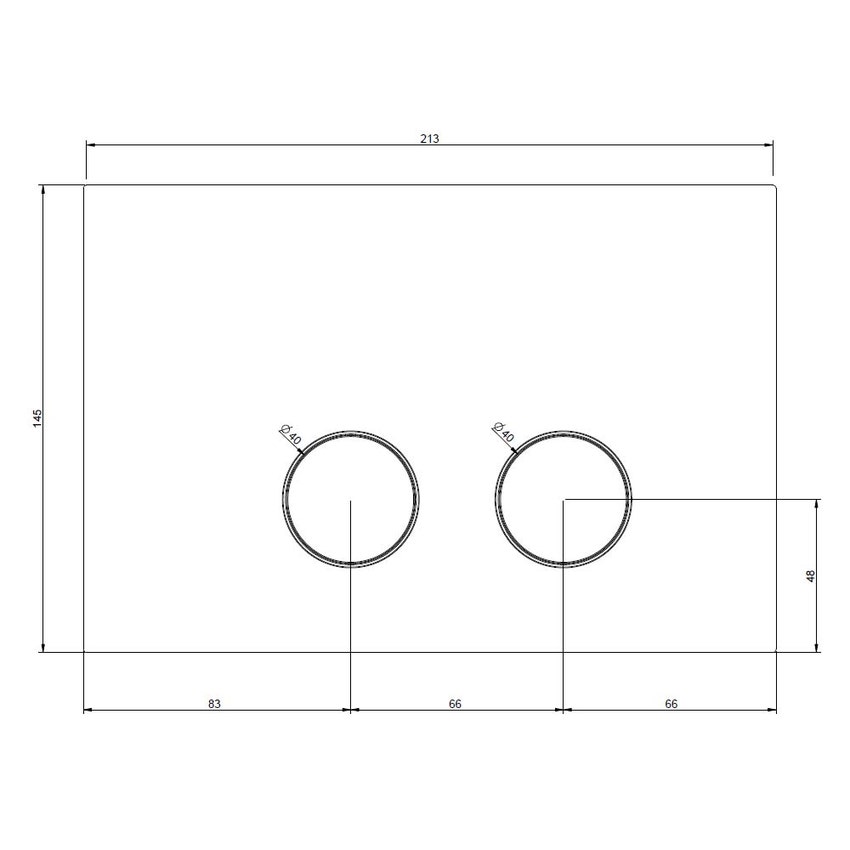 Immagine di Gessi TOTAL LOOK placca di finitura per SANIT, finitura cromo 54619#031