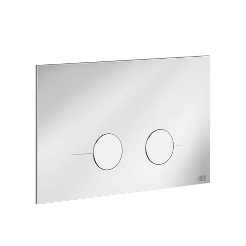 Immagine di Gessi TOTAL LOOK placca di finitura per SANIT, finitura cromo 54619#031