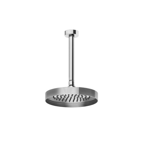 Immagine di Gessi SHOWER DIAMANTATO soffione a soffitto braccio altezza personalizzabile DIAMANTATO, finitura cromo 63450#031