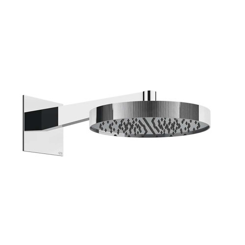 Immagine di Gessi SHOWER RIGATO soffione a parete orientabile, finitura cromo 63568#031