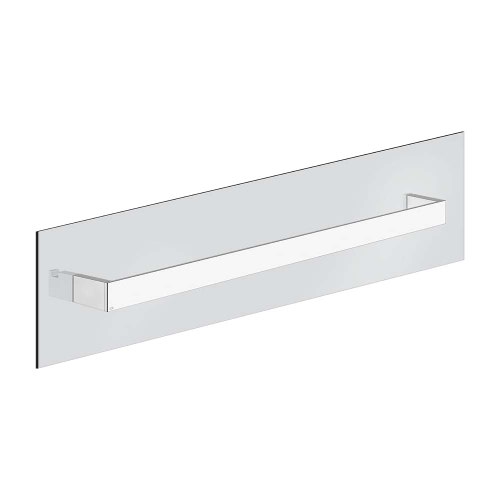 Immagine di Gessi ACCESSORIES maniglia e portasalvietta per vetro 60 cm, finitura cromo 20965#031