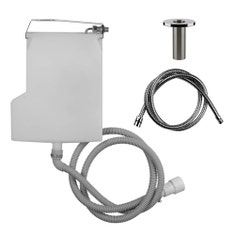 Immagine di Gessi Sistema di recupero acqua per flessibile doccetta, installazione bordo vasca non abbinabile a 01669, 01658, 01663 e 01664 01786#031