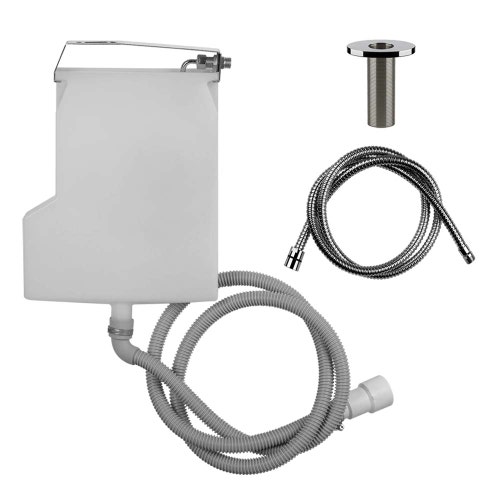 Immagine di Gessi Sistema di recupero acqua per flessibile doccetta, installazione bordo vasca non abbinabile a 01669, 01658, 01663 e 01664 01786#031