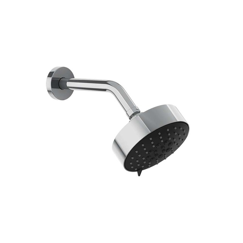 Immagine di Gessi ORIGINI soffione multifunzione a parete, Ø 12.9 cm, finitura cromo 66158#031