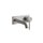 Gessi 316 TRAME miscelatore Lavabo a parete bocca lunghezza personalizzata senza scarico, finitura steel brushed 54384#239