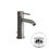 Immagine di Gessi 316 INTRECCIO miscelatore bidet con scarico e flessibili di collegamento, finitura steel brushed 54107#239
