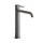 Gessi 316 MECCANICA miscelatore lavabo alto bocca lunga senza scarico con flessibili di collegamento, finitura steel brushed 54206#239