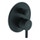 Ideal Standard CERALINE miscelatore doccia, ad incasso, con deviatore e corpo incasso incluso, colore nero finitura opaco A6939XG