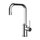 Gessi INCISO- miscelatore lavabo alto senza scarico con flessibili di collegamento, finitura cromo 58006#031