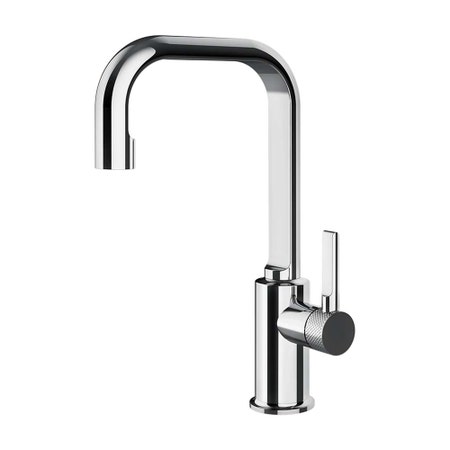 Immagine di Gessi INCISO- miscelatore lavabo alto senza scarico con flessibili di collegamento, finitura cromo 58006#031