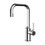 Immagine di Gessi INCISO- miscelatore lavabo alto senza scarico con flessibili di collegamento, finitura cromo 58006#031