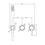 Immagine di Gessi INCISO SHOWER miscelatore doccia a parete 2 vie con deviatore, presa acqua e supporto doccetta, finitura cromo 58345#031