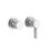 Immagine di Gessi INCISO SHOWER miscelatore doccia a parete due vie con deviatore bagno/doccia, finitura cromo 58077#031
