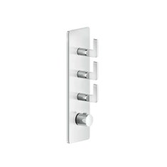 Immagine di Gessi INCISO SHOWER miscelatore termostatico alta portata a parete 3 uscite indipendenti, installazione verticale/orizzontale, finitura cromo 58206#031