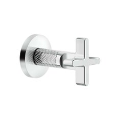 Immagine di Gessi INCISO SHOWER parte esterna Rubinetto d'arresto alta portata, finitura cromo 58363#031