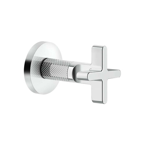Immagine di Gessi INCISO SHOWER parte esterna Rubinetto d'arresto alta portata, finitura cromo 58363#031