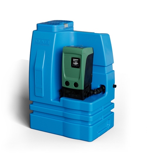 Immagine di Dab Pumps ESYTANK 300 MINI vasca per acqua potabile da 300 litri con Esydock per connessione rapida con Esybox (Esybox mini3 da acquistare separatamente) 60217732