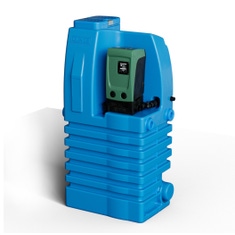 Immagine di Dab Pumps ESYTANK 500 MINI vasca per acqua potabile da 500 litri con Esydock per connessione rapida con Esybox (Esybox mini3 da acquistare separatamente) 60219002